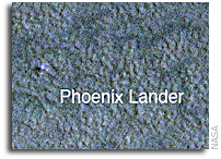 A Change of Seasons: A New Image of Phoenix on Mars from NASA's Mars Reconnaissance Orbiter