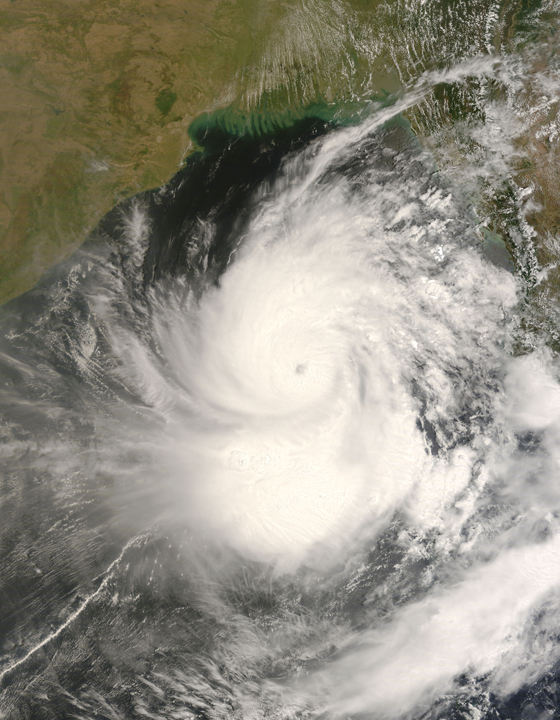 NASA Experiment Image for Cyclone Forecasting