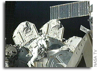 Third Spacewalk of STS-128 Mission Begins
