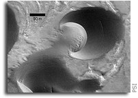 Ice Shouldn't Stop Dune Movement on Mars or Earth