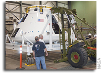 Orion Abort Flight Test Crew Module Departs Dryden For White Sands