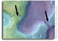 Spectacular Mars images reveal evidence of ancient lakes