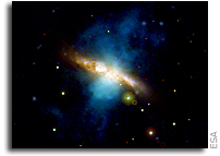 XMM Newton Looks at Messier 82