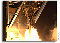 SpaceX Falcon 9 Upper Stage Engine Successfully Completes Full Mission Duration Firing