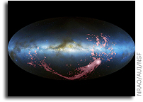 Giant Intergalactic Gas Stream Longer than Thought