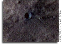 Image: New Impact Crater on Mars Formed between Jan 2006 and May 2008