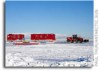 Traverse Across Antarctica To The South Pole May Employ Robotic Tractors in the Future
