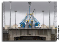 Arianespace Soyuz Launch in French Guiana Takes Shape