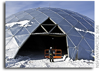 Deconstruction of the Dome - Iconic South Pole building to come down during 2009-10 season