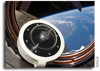 Moon Rock Aboard The International Space Station