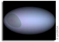 Spot Discovered on Dwarf Planet Haumea  Shows Up Red and Rich With Organics and Minerals