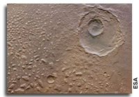 Mars Chaotic Terrain in Ariadnes Colles