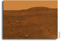 Dust Storm Passing Over Spirit