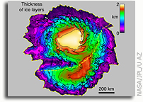 Radar Map of Buried Mars Layers Matches Climate Cycles