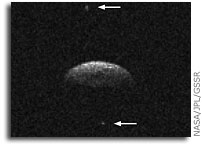 Triple Asteroid System Triples Observers' Interest