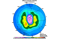 Ozone hole 2009: Latest depletion event 10th largest in last 30 years