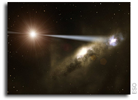 Black Hole Caught Zapping Galaxy into Existence?