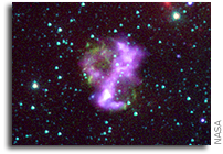 Supernova Remnant is an Unusual Suspect