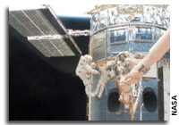 Atlantis Astronauts Complete Difficult Third Spacewalk