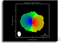 Radio Telescope Images Reveal Planet-forming Disk Orbiting Twin Suns
