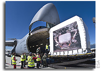 Alpha Magnetic Spectrometer arrives at launch site