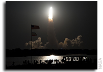 Launch of NASA's Shuttle Endeavour Sparks Early Monday Sunrise