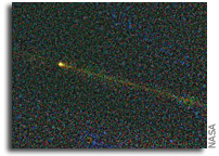 WISE Captures Key Images of Comet Mission's Destination
