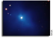 Precocious Galaxy Cluster Identified by Chandra