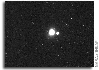 Earth and Moon from 114 Million Miles as seen by MESSENGER