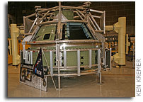 NASA's First Lunar Orion Test Capsule Built