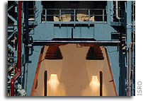 Static testing of L110 liquid core stage of GSLV- MkIII launch vehicle conducted