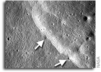 NASA's Lunar Reconnaissance Orbiter Reveals 'Incredible Shrinking Moon'