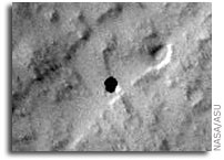 Seventh Graders Find a Cave on Mars