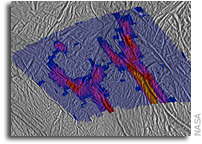 Cassini Finds Warm Cracks on Enceladus