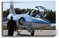SwRI researchers continue Starfighters suborbital space flight training aboard F-104 aircraft