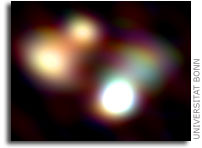 Details In The Structure of a Distant Quasar