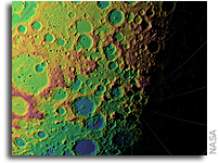NASA's LRO Creating Unprecedented Topographic Map of Moon