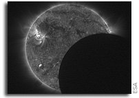 Eclipse observed during four Proba-2 orbits
