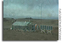 Daily Webcam Images from a Greenhouse on Devon Island 