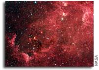 Image: North America Nebula As Seen By Spitzer Space Telescope