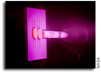 Photo: Plasma Spray-Physical Vapor Deposition In Action