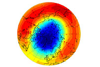 Record loss of ozone over Arctic