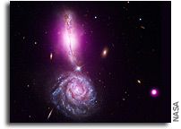 Image: VV 340 - Colliding Galaxies 
