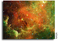 Image: The North America Nebula As Seen by Spitzer Space Telescope