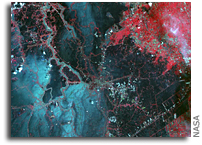 Photo: Flooding in Thailand As Seen From Space