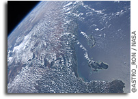 Photo: The Coast of Tanzania As Seen From Orbit