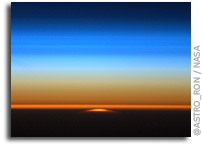 Photo: Sunset As Seen From Aboard The International Space Station Yesterday 