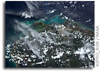 Photo: Isla Contoy, Isla Mujer, and Cancun, Mexico As Seen From the International Space Station