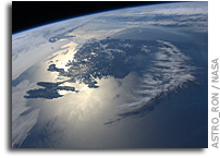 Two Photos: Newfoundland as Seen From the International Space Station