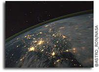 Photo: The Constellation Orion Over China and Korea As Seen From Space